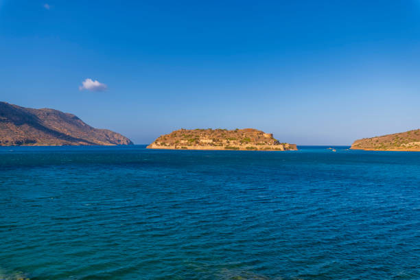 Ruins of the fortress of Spinalonga, Greece