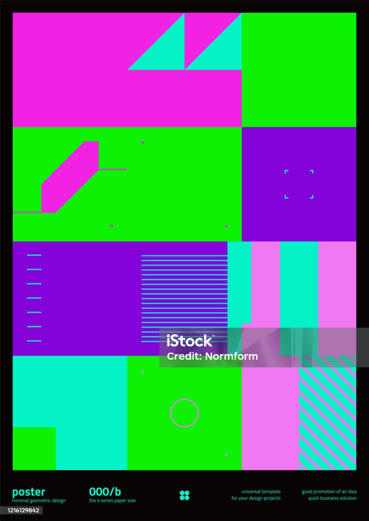 Poster Design Vector Template Stock Illustration - Download Image Now ...