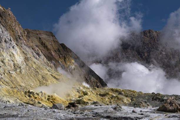 istock White Island volcano, New Zealand 1216131375