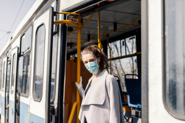 istock Virus protection in public transportation 1216139952