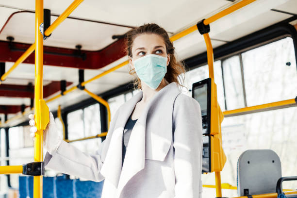 istock Virus protection in public transportation 1216140158