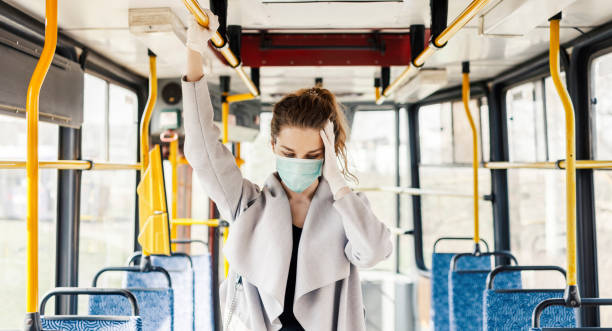istock Virus protection in public transportation 1216140542