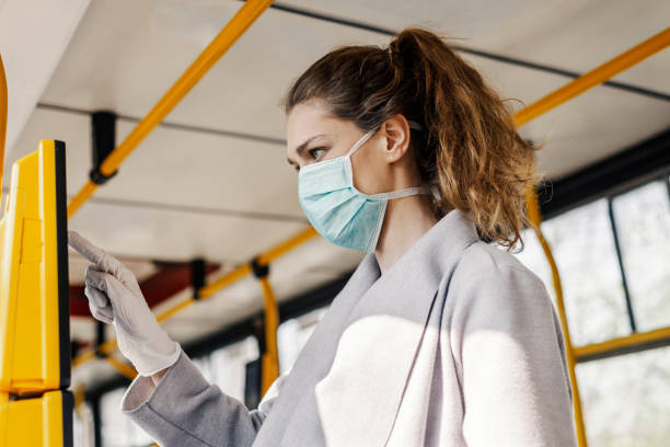 istock Virus protection in public transportation 1216140745
