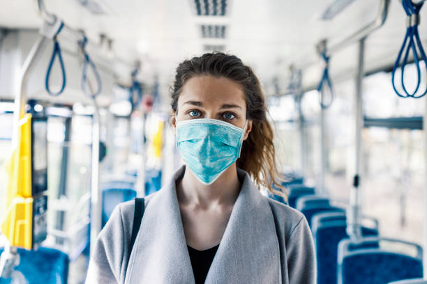 istock Virus protection in public transportation 1216140799