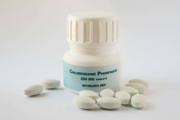 istock Chloroquine medicine pills 1216162730