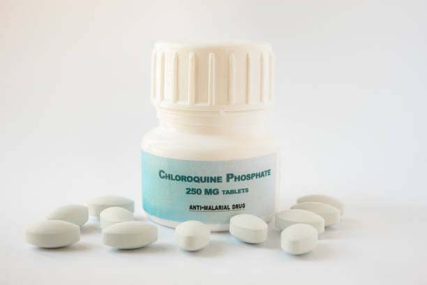 istock Chloroquine medicine pills 1216162898
