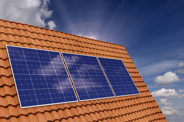 istock Solar panels renewable energy sustainable resources 1216188327