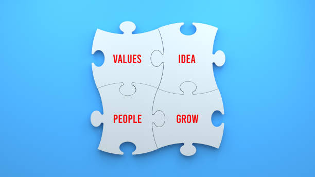 istock VALUE IDEA PEOPLE GROW - PUZZLE CONCEPT 1216190150