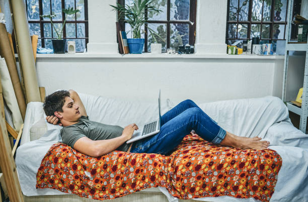 istock Just gonna lay here and surf all day 1216194025