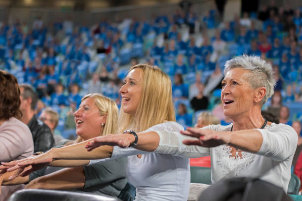 istock Celebrities cheering in stadium 1216206160