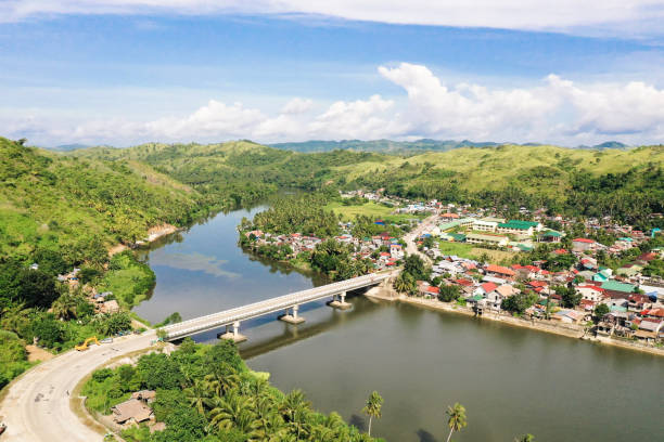 istock Road bridge on the island of Samar, Philippines 1216208571