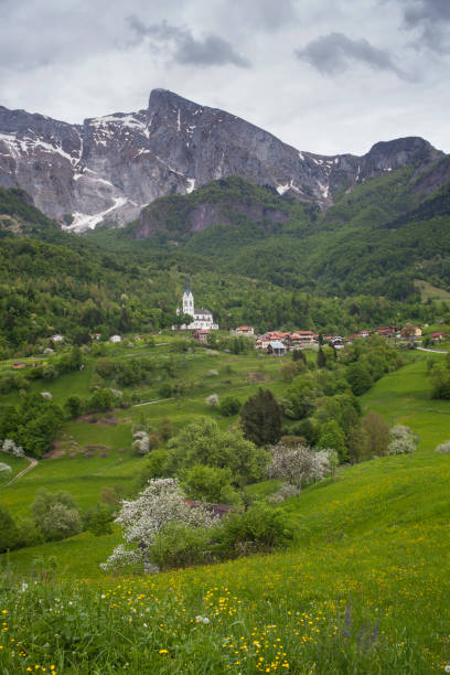 The scenic Krn mountain, Slovenia