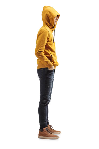 istock Guy wearing a yellow hood 1216216077
