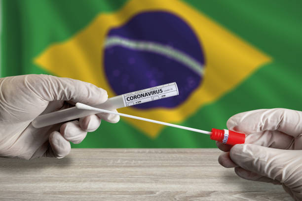 istock Coronavirus COVID-19 swab test in Brazil 1216221203