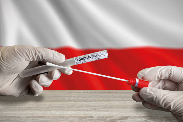 istock Coronavirus COVID-19 swab test in Poland 1216222030