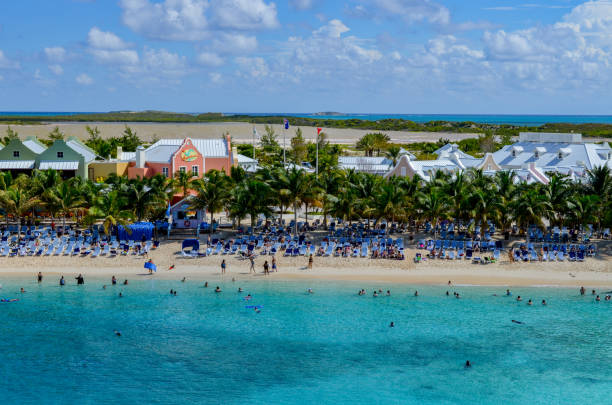 istock tropical beach during summer with golden sands and blue waters 1216223250