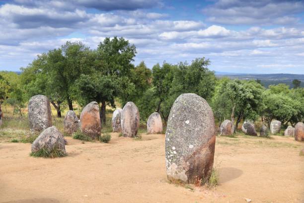 istock Neolithic cromlech in Portugal 1216228473
