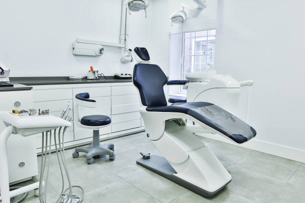 istock Well equipped dentist office in clinic 1216228938