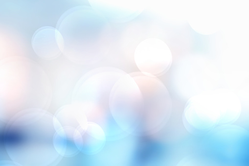 Blue bokeh light background. Blur background for web design