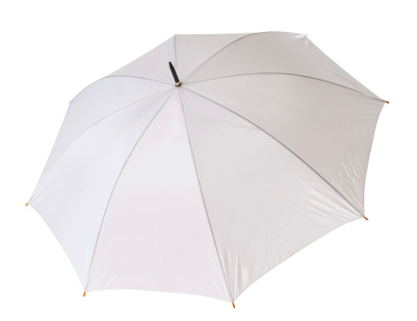 White parasol.