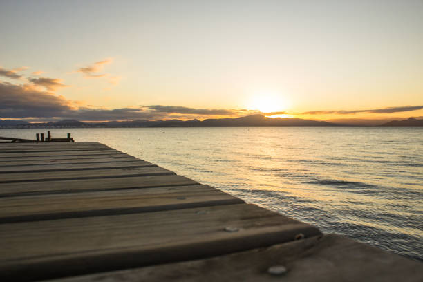 istock Sunset in the sea 1216244663
