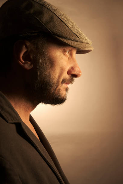 Portrait of Solitary Man - Profile
