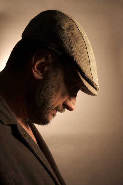 Portrait of Solitary Man - Profile