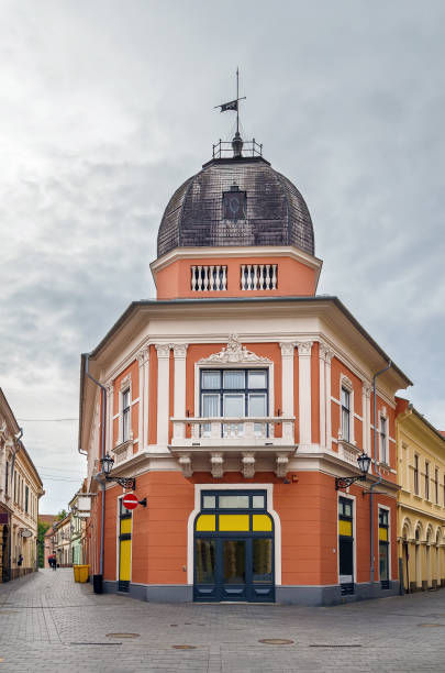istock Street in Eger, Hungary 1216255084