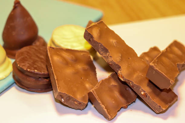 istock Different types of chocolates and alfajores. 1216260706