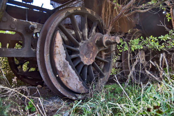 istock Old steam locomotive 1216262117