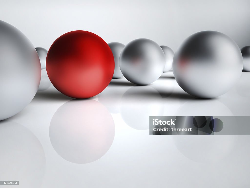 Красный шар - Стоковые фото Абстрактный роялти-фри