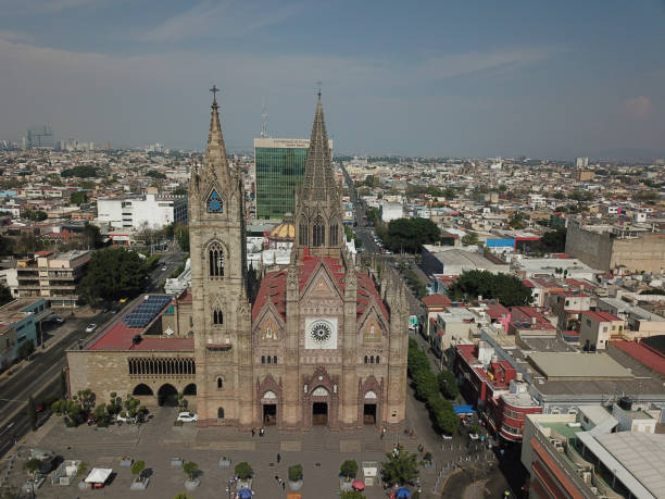istock Aerial View of the Expiatorio Temple 1216266166