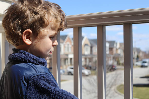 istock Quarantine on the balcony of a house 1216271641