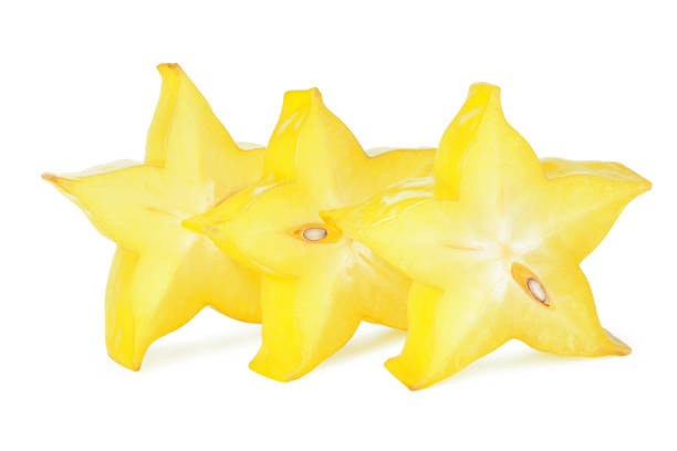 istock slice ripe star fruit carambola or star apple ( starfruit ) on white background 1216273990