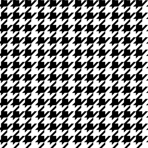 Houndstooth Vector Pattern Houndstooth Vector Pattern houndstooth check stock illustrations