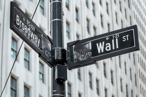 istock Wall Street and Broadway Road Sing 1216288663