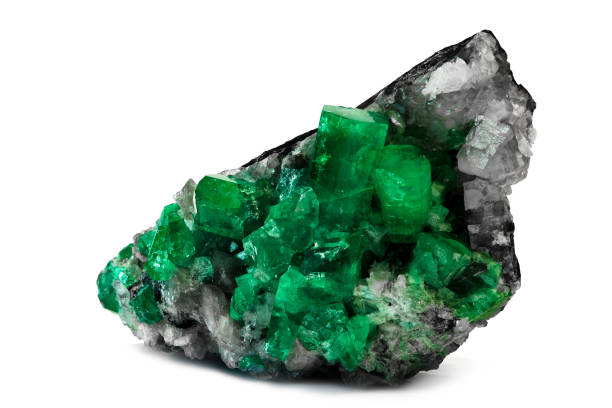 에메랄드 크리스탈 보석, 돌 보석 높은 품질의 거칠고 원시에 대한 천연 보석 - garnet precious gem gem green 뉴스 사진 이미지