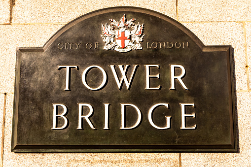 Tower Bridge in London, UK, United Kingdom. Europe.