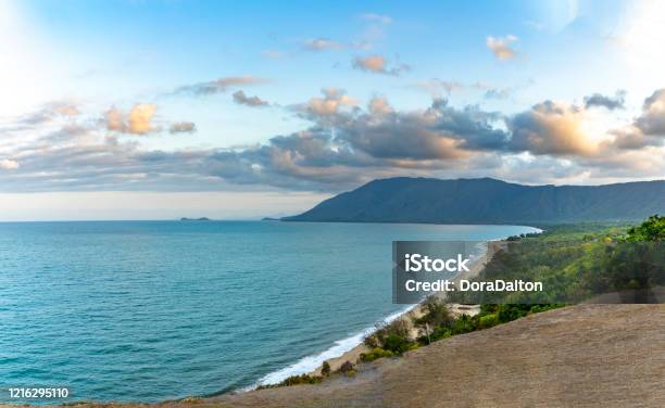 Wangetti Beach View From Rex Lookout Close To Port Douglas In Queensland Australia Stock Photo - Download Image Now