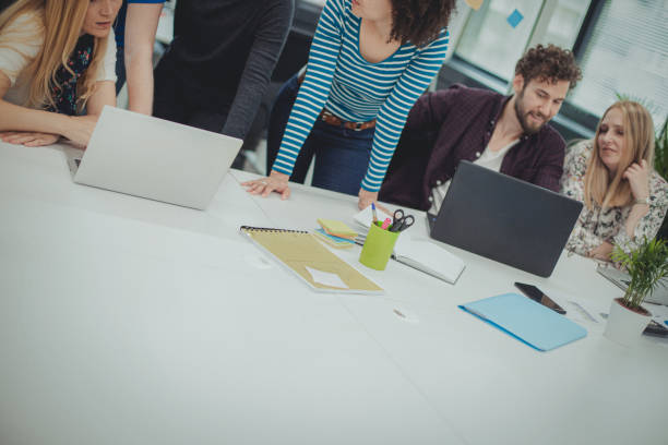 istock A busy day in the office 1216301377