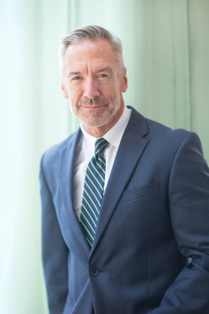 istock Handsome mature businessman at work 1216303691