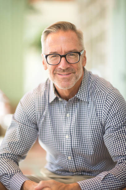 istock Portarit of a handsome older man 1216304517