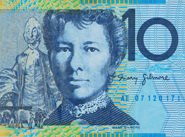 istock Close up of Australian 10$ Notes 1216307948