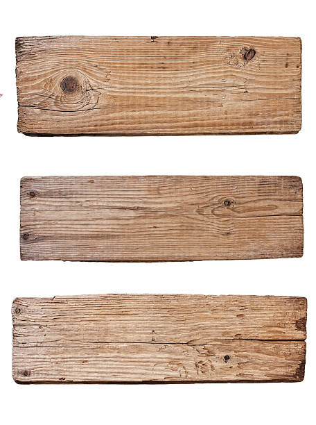istock old wooden board  isolated on white background 121630840