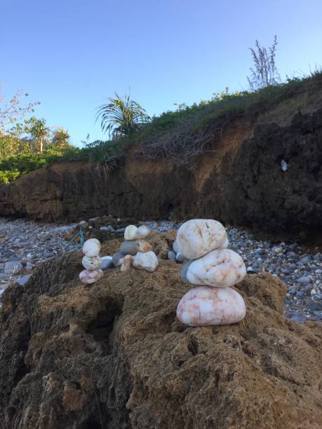 istock Stones balance on beach in Thailand 1216312011