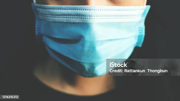 Everyone Must Wear A Respirator Before Leaving The House To Protect Against Covid19s Virus And Germs Stock Photo - Download Image Now