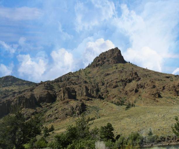 istock Scenic mountain views along North Fork Highway in Wyoming. 1216316940