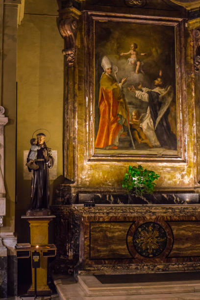 istock Rome, 10.11.2019. interior in the Roman Catholic Church 1216325737