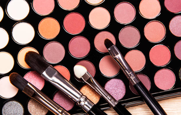 istock Set of makeup pallete 1216327969