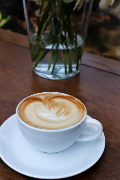 istock hot coffee or hot cappuccino 1216328415